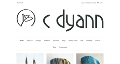Desktop Screenshot of cdyanndesigns.com