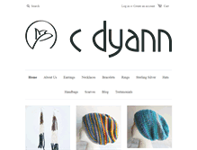 Tablet Screenshot of cdyanndesigns.com